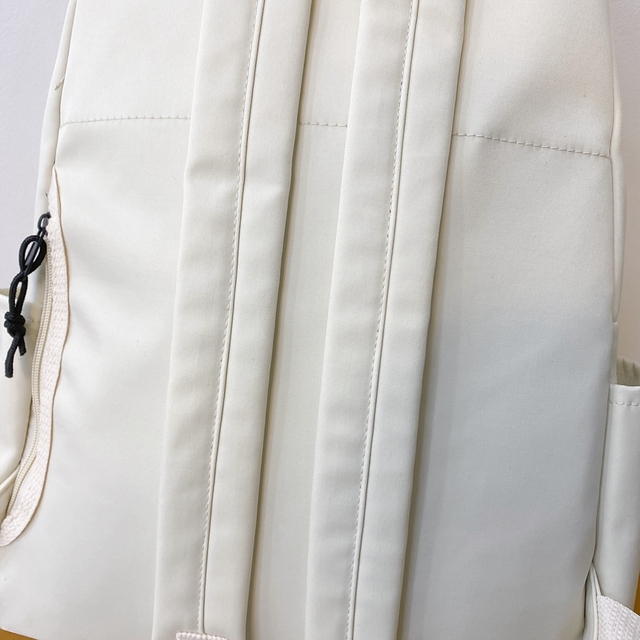 Wodoodporny plecak damski HOCODO jednokolorowy podróżny antykradzieżowy tornister na laptopa - Wianko - 27