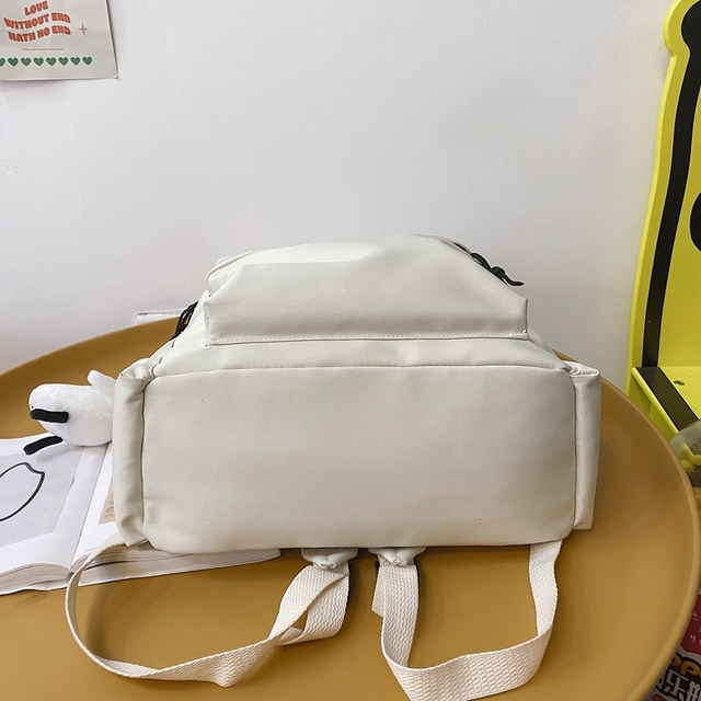 Wodoodporny plecak damski HOCODO jednokolorowy podróżny antykradzieżowy tornister na laptopa - Wianko - 23