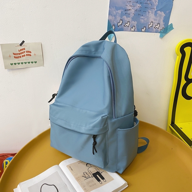 Wodoodporny plecak damski HOCODO jednokolorowy podróżny antykradzieżowy tornister na laptopa - Wianko - 17