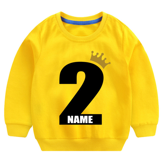 Niestandardowa bluza z kapturem dla dzieci - personalizowana nazwa, chłopięcy i dziewczęcy strój na zamówienie - Wianko - 18