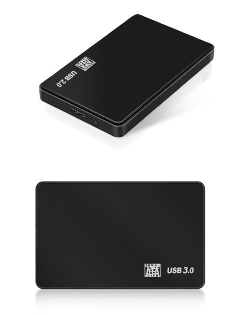 Obudowa HDD USB 3.0/2.0 TISHRIC dla dysków SSD zewnętrznych 2.5 SATA do 10TB 5 Gb/s - Wianko - 10