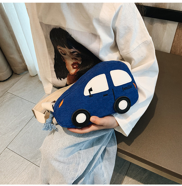 Dziecięca torba na monety z kreskówkowym samochodem - śliczny dodatek dla chłopców i dziewczynek - Wianko - 13