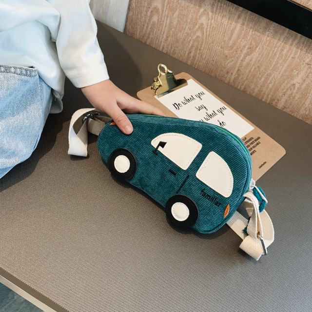 Dziecięca torba na monety z kreskówkowym samochodem - śliczny dodatek dla chłopców i dziewczynek - Wianko - 27