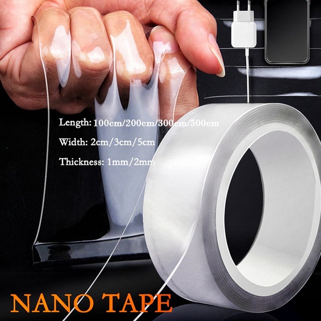 2M Nano taśma dwustronna do czyszczenia gospodarstwa domowego i łazienki - Wianko - 13
