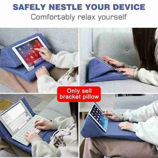 Stojak na laptopa i tablet z poduszką chłodzącą Lapdesk - wielofunkcyjny uchwyt z pianką do odpoczynku - kompatybilny z Ipad - model J2U9 - Wianko - 10