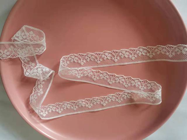 Koronka elastyczna wstążkowa - nowe wielobarwne materiały koronkowe do sukien ślubnych - Wianko - 12