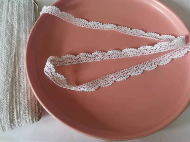 Koronka elastyczna wstążkowa - nowe wielobarwne materiały koronkowe do sukien ślubnych - Wianko - 21
