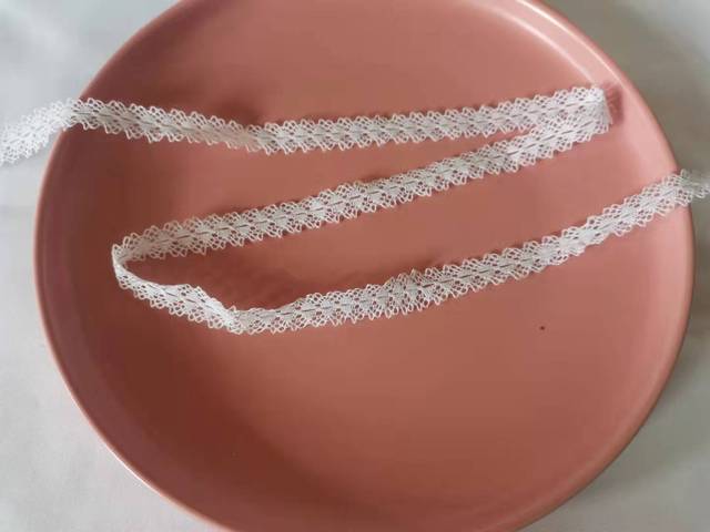 Koronka elastyczna wstążkowa - nowe wielobarwne materiały koronkowe do sukien ślubnych - Wianko - 20