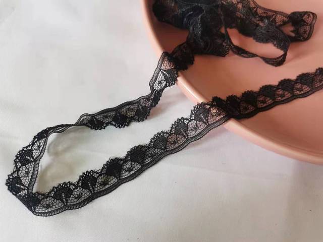 Koronka elastyczna wstążkowa - nowe wielobarwne materiały koronkowe do sukien ślubnych - Wianko - 2