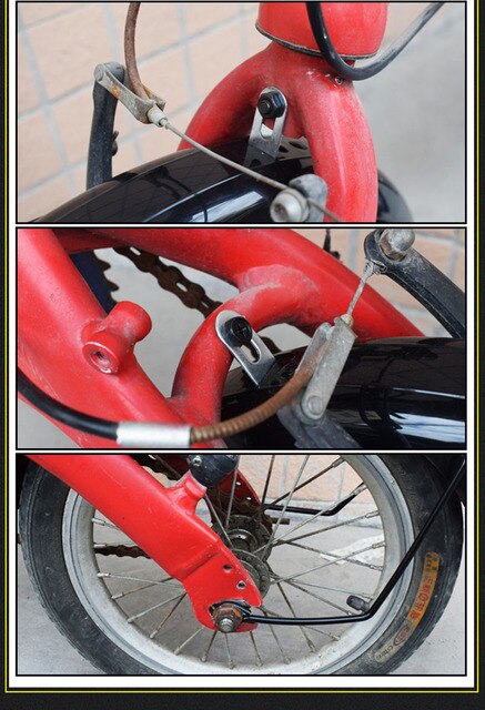BMX Kugoo V1 - składany rower elektryczny 14 cali - Wianko - 5