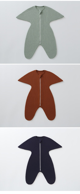 Kombinezon dziecięcy jesień/zima z bawełny, elastyczny, jednolity kolor - Wianko - 17