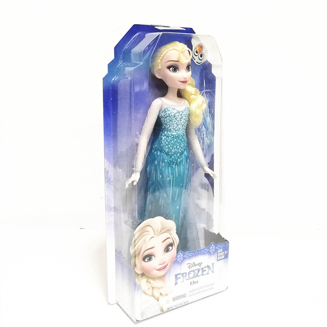 Figurka akcji Disney Frozen Elsa i Anna 28cm - zabawka dla dzieci i kolekcjonerów - Wianko - 5