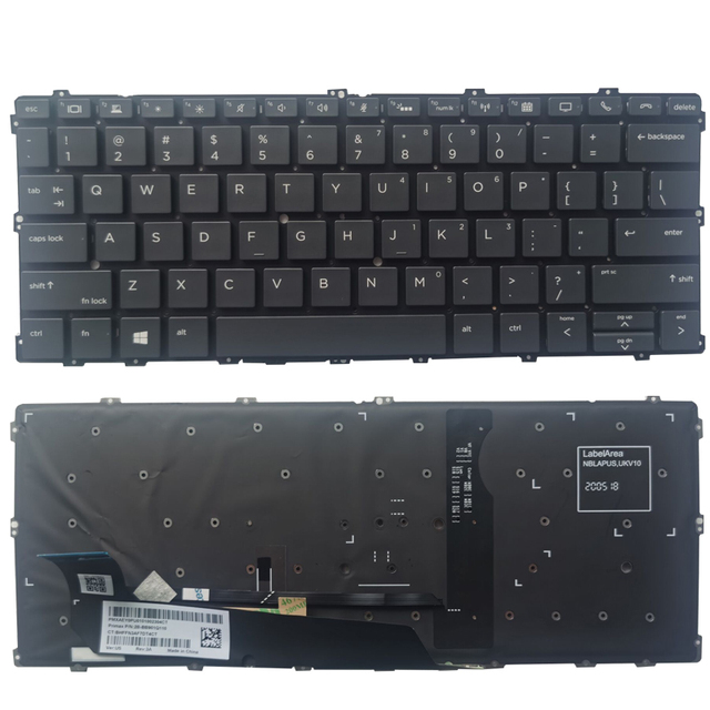 Nowa klawiatura laptopa HP Elitebook X360 1030 G3/G2 (US, podświetlana) - Wianko - 1