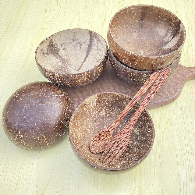 Miska kokosowa handmade, 100% naturalna, importowana z Wietnamu - Wianko - 28