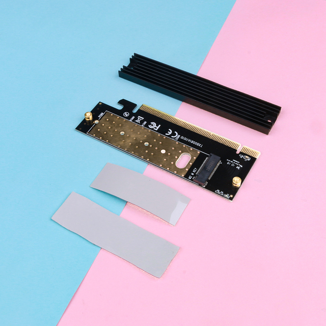 Adapter M.2 NVME SSD NGFF do PCIE 3.0 x16 x4 - karta rozszerzeń, pełna prędkość, wsparcie dla rozmiarów 2230-2280 SSD - Wianko - 6