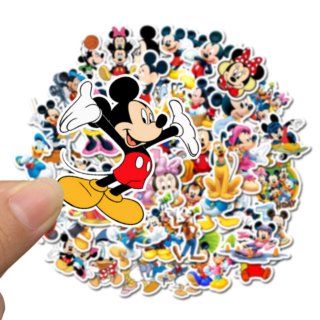 Naklejki Disney Mickey Mouse i kaczor Donald - zestaw 10/30/50 sztuk - Wianko - 3