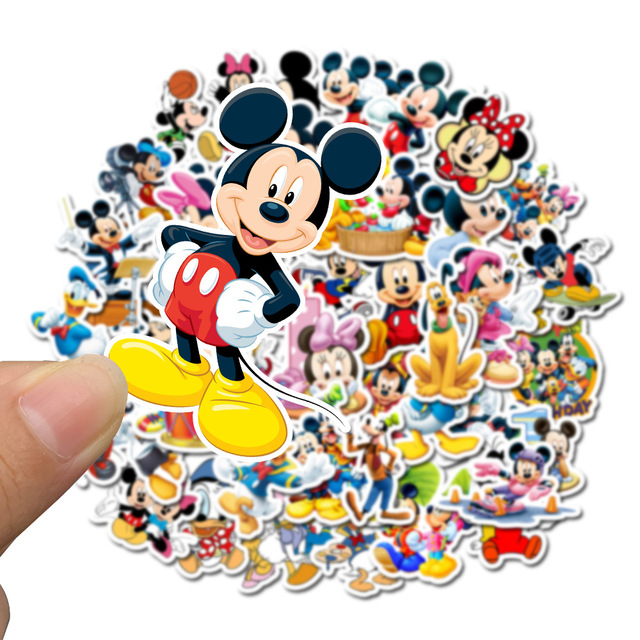 Naklejki Disney Mickey Mouse i kaczor Donald - zestaw 10/30/50 sztuk - Wianko - 4