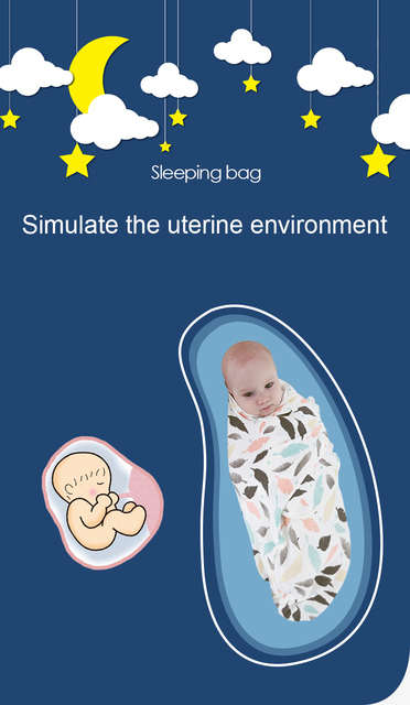 Koc przewijak dla niemowląt 0-6 miesięcy z regulowanym zamkiem - bawełna organiczna (dla chłopców i dziewcząt) - Wianko - 3