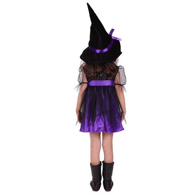 Dziewczęce koszulki na Halloween w stylu czarownicy i wampira - Wianko - 11
