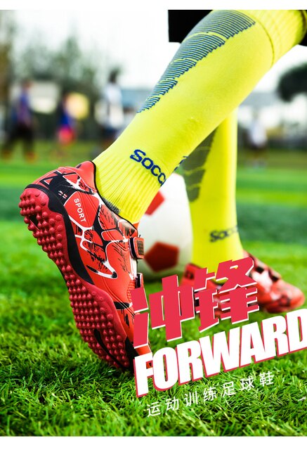 2021 Nowy projekt buty piłkarskie mężczyźni chłopiec dzieci Soccer Cleats rozmiar 28-38 - Wianko - 13