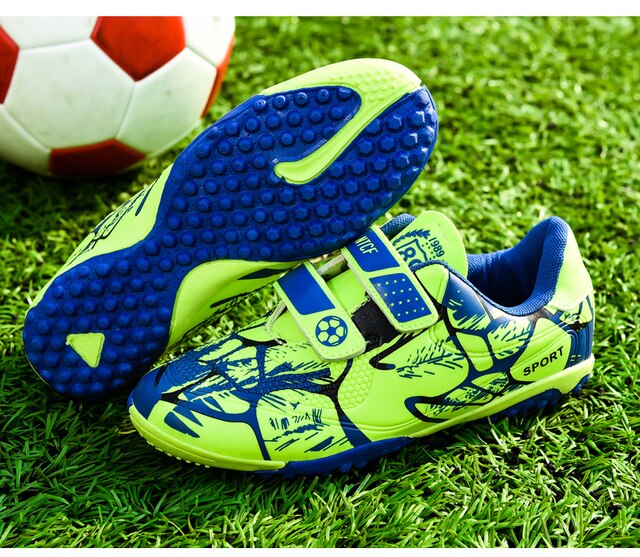 2021 Nowy projekt buty piłkarskie mężczyźni chłopiec dzieci Soccer Cleats rozmiar 28-38 - Wianko - 32