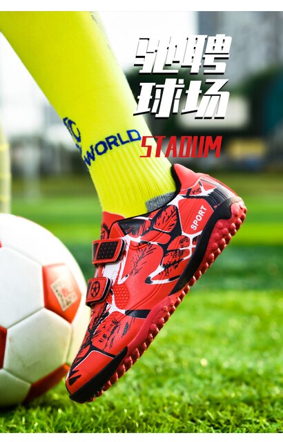 2021 Nowy projekt buty piłkarskie mężczyźni chłopiec dzieci Soccer Cleats rozmiar 28-38 - Wianko - 15