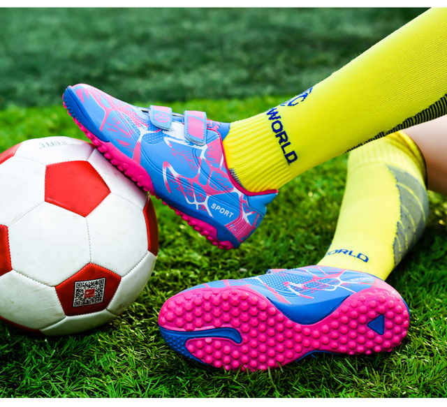 2021 Nowy projekt buty piłkarskie mężczyźni chłopiec dzieci Soccer Cleats rozmiar 28-38 - Wianko - 29