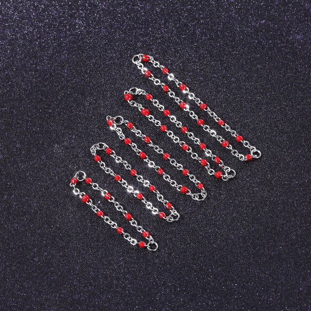 Łańcuch nosowy AOEDEJ z perłą i podwójnym pierścieniem ze stali nierdzewnej - Wianko - 29