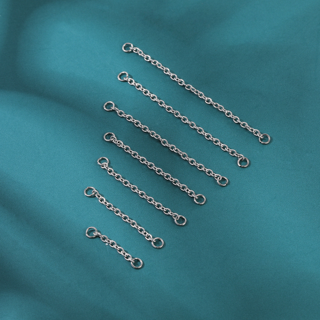 Łańcuch nosowy AOEDEJ z perłą i podwójnym pierścieniem ze stali nierdzewnej - Wianko - 5