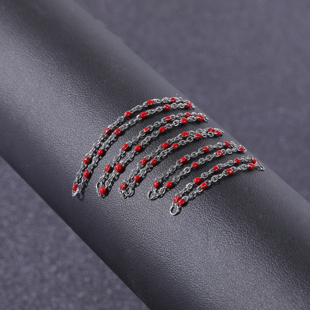 Łańcuch nosowy AOEDEJ z perłą i podwójnym pierścieniem ze stali nierdzewnej - Wianko - 28