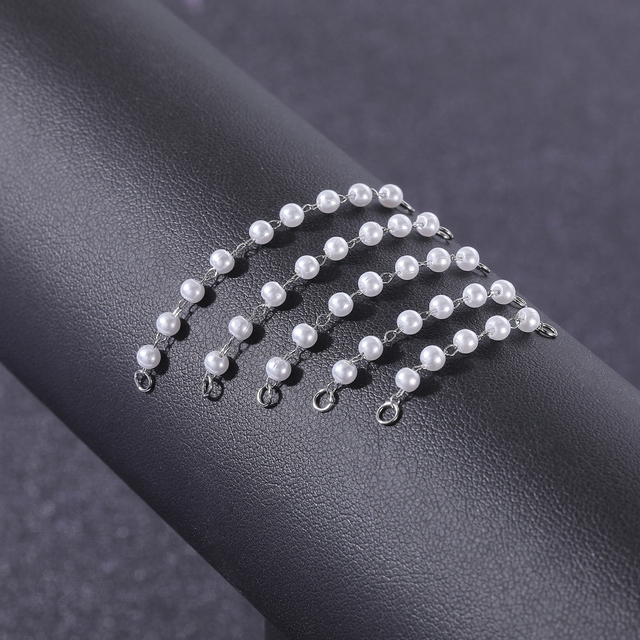 Łańcuch nosowy AOEDEJ z perłą i podwójnym pierścieniem ze stali nierdzewnej - Wianko - 26