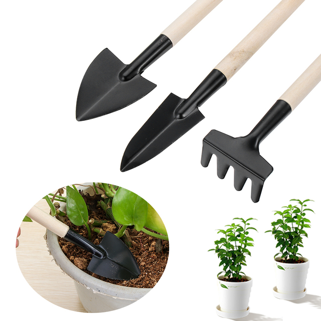 Mini zestaw narzędzi ogrodniczych: kubek, wiadro, łopata i koparka z plastiku - 12/16 sztuk - Wianko - 13