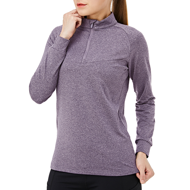 Koszulka turystyczna TACVASEN dla kobiet - lekka, szybkoschnąca, rozciągliwa, idealna do biegania, aktywnych sportów i treningu - Wianko - 4