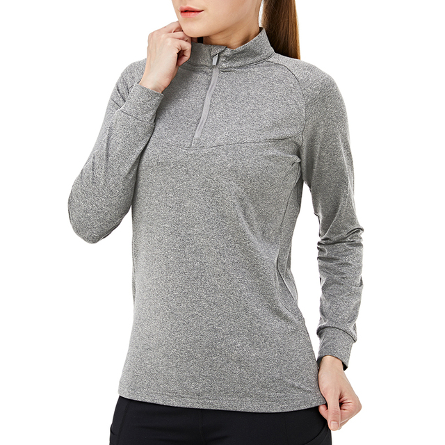 Koszulka turystyczna TACVASEN dla kobiet - lekka, szybkoschnąca, rozciągliwa, idealna do biegania, aktywnych sportów i treningu - Wianko - 2