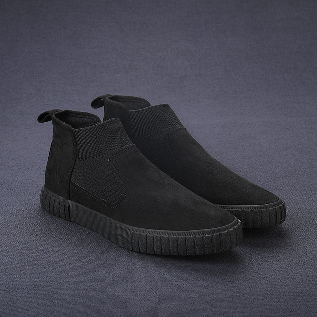 Męskie skórzane buty outdoorowe business sneakersy modne obuwie spacerowe - Wianko - 9