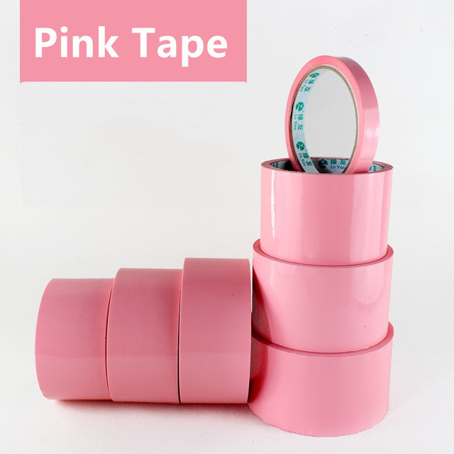 Solidna, przezroczysta taśma samoprzylepna w modnym różowym kolorze do montażu i pakowania o wysokiej lepkości oraz pozycjonowaniu, idealna do zastosowań kartonowych - Wianko - 1