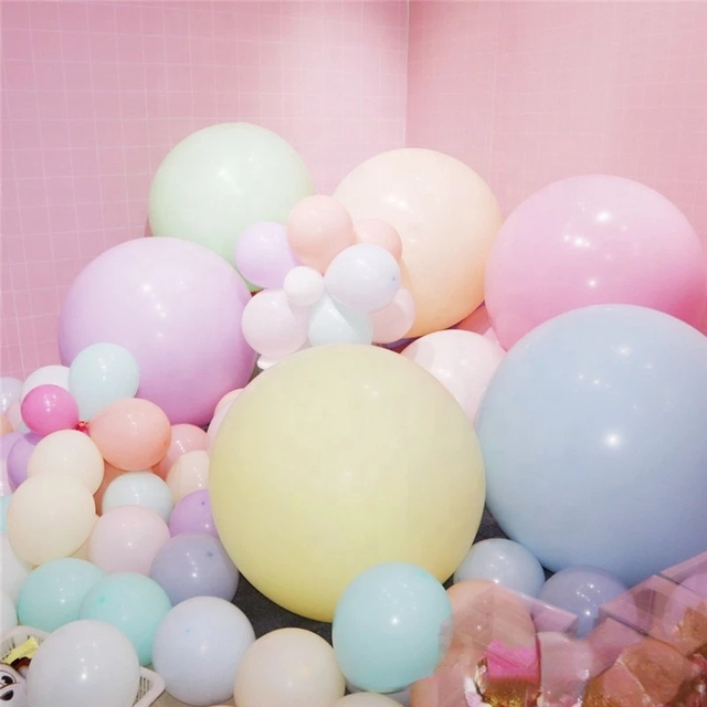 50 sztuk różowych dekoracyjnych balonów lateksowych 18 cali, 10 gram - urodziny, ślub - dostawa do firm - Wianko - 2
