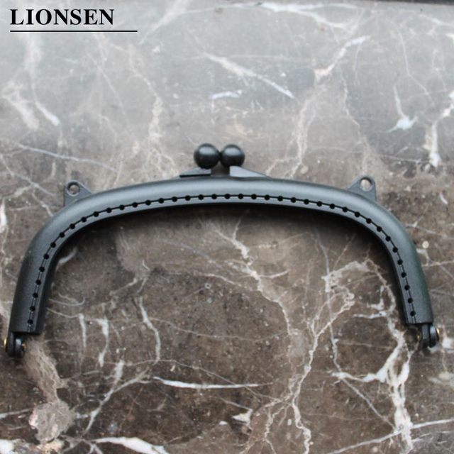 LionSen - Uchwyt plastikowej ramy 16 cm do torebki - blokada zapięcia - 10 kolorów - Wianko - 6