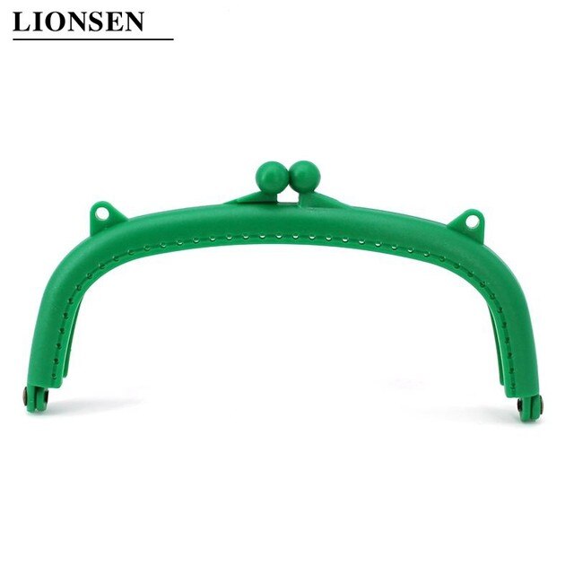 LionSen - Uchwyt plastikowej ramy 16 cm do torebki - blokada zapięcia - 10 kolorów - Wianko - 3