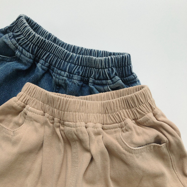 Jesień Jeansy koreańskiego stylu dla chłopców i dziewcząt - spodnie dziecięce z elastycznym paskiem - Wianko - 20