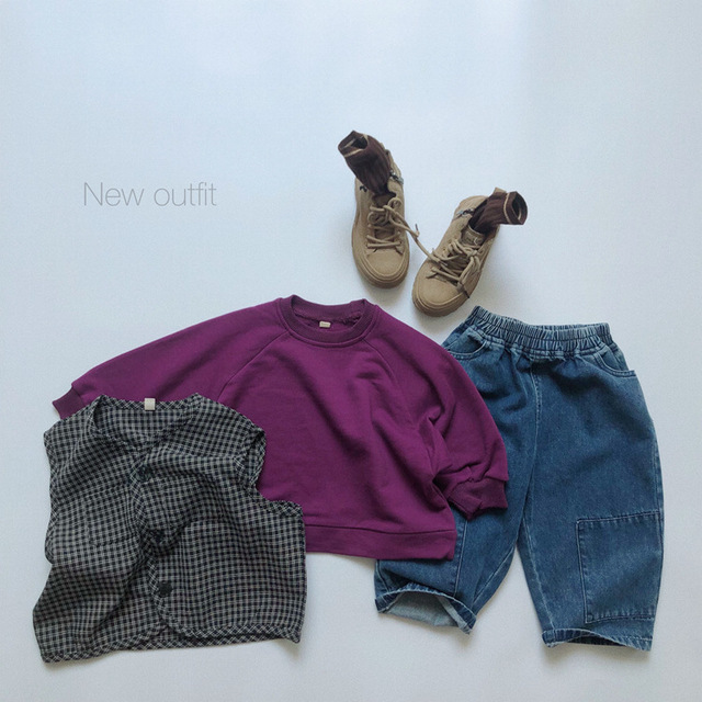 Jesień Jeansy koreańskiego stylu dla chłopców i dziewcząt - spodnie dziecięce z elastycznym paskiem - Wianko - 18