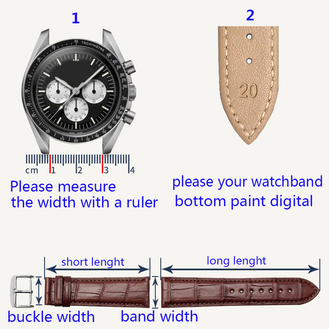 Pasek siateczkowy zegarka ze stali nierdzewnej - czarny/niebieski, szerokości 10mm-22mm - Wianko - 1