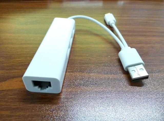 Adapter USB C do RJ45 z łącznością Ethernet 100 Mb/s i 3-portowym hubem USB 3.1 dla laptopa i PC - kategoria: Huby USB - Wianko - 4