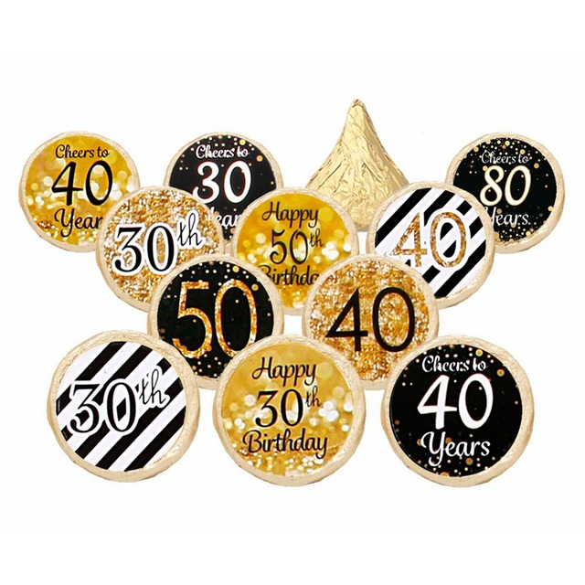 Dekoracje urodzinowe dla dorosłych - balony 30, 40, 50, 60 z helem i akcesoria do balonów - Wianko - 28