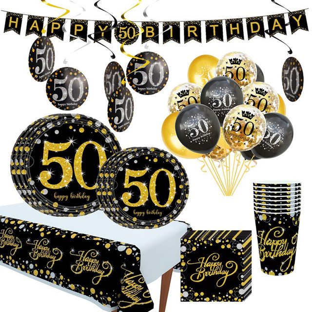 Dekoracje urodzinowe dla dorosłych - balony 30, 40, 50, 60 z helem i akcesoria do balonów - Wianko - 24