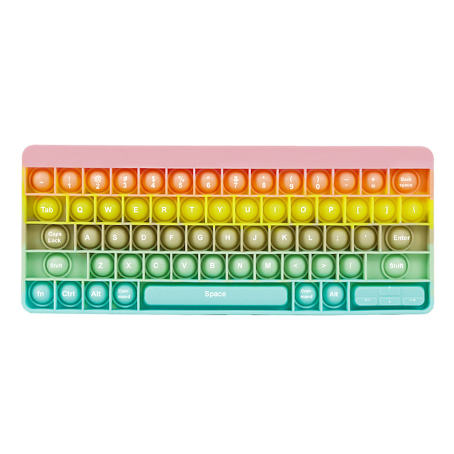 Zabawka zgniatania Rainbow Keyboard – antystresowy relaks dla dorosłych i dzieci - Wianko - 6