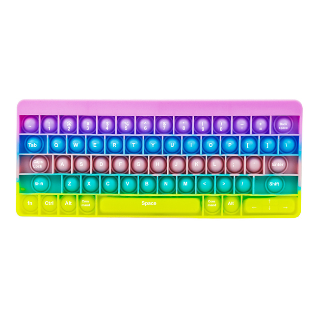 Zabawka zgniatania Rainbow Keyboard – antystresowy relaks dla dorosłych i dzieci - Wianko - 7