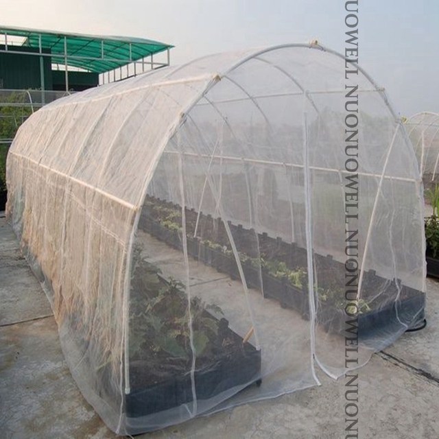 Ogród Warzywa Rośliny Owocowe Pokrywa Sieć Kontrola Szkodników Netto Moskitiera - 100Mesh, 1m szerokości, 3.28ft długości, plastikowa - Wianko - 11