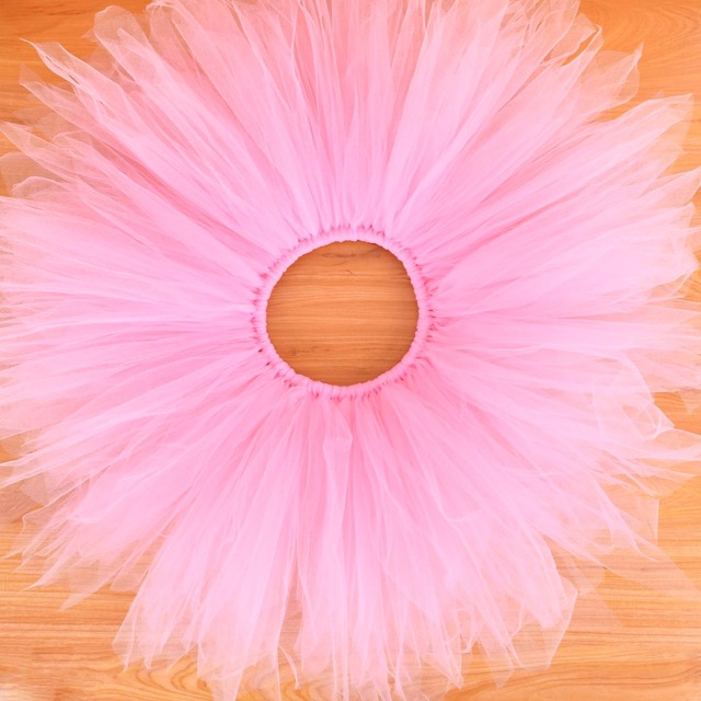 Różowa Pixie Tutu - Spódnica dla Dzieci na Przyjęcie Urodzinowe - Kostium Dziewczynek Photo - Rekwizyty do Ciasta Smash - Spódnica Tulle Tutus dla Niemowląt Newborn-6T - Wianko - 4