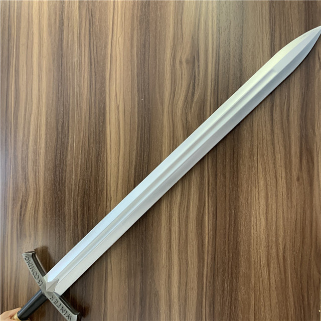 Zimny lód miecz 104cm – idealny do cosplayu i dekoracji, wykonany z bezpiecznej skóry sztucznej - Wianko - 6